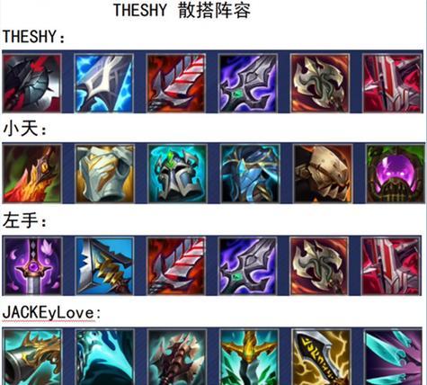 LOL新版本下棋出装攻略