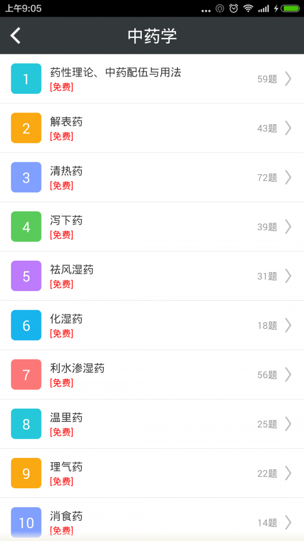 中药士题库
