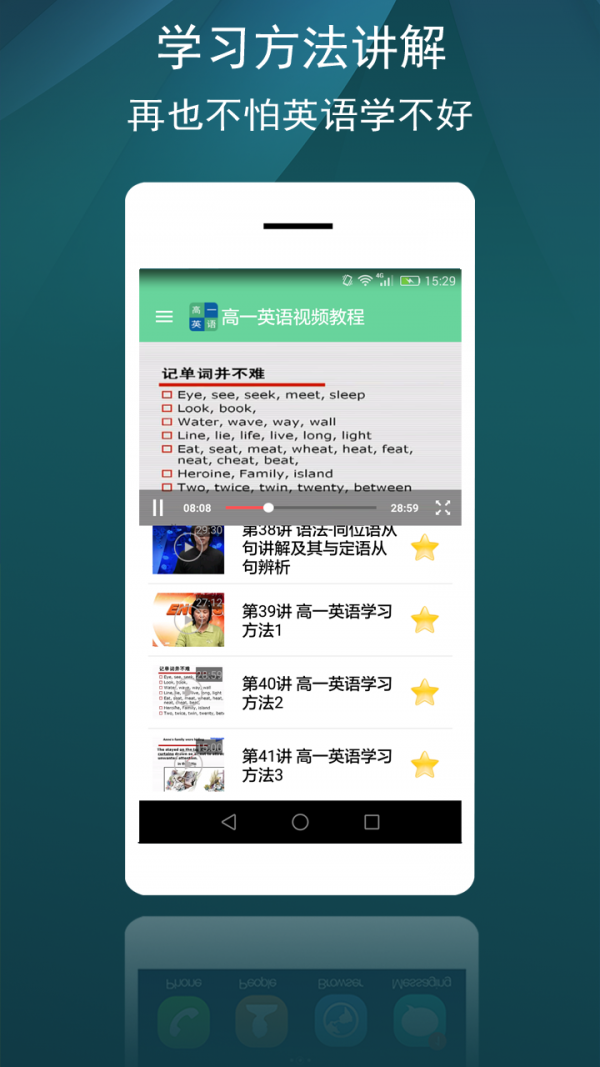 高一英语知识点总结软件