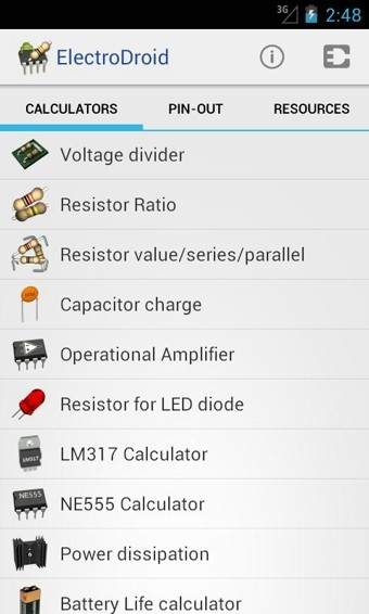 电路专家electrodroid软件