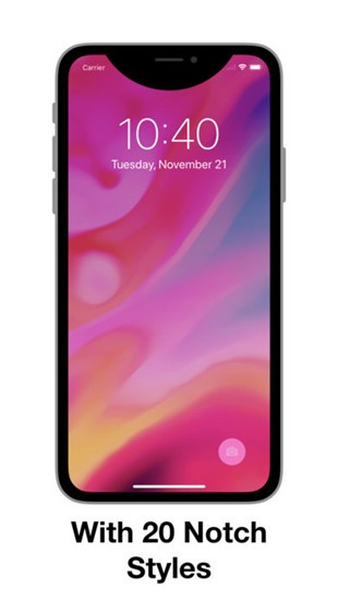 custom notch壁纸软件