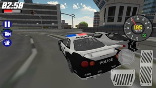 模拟警察巡逻