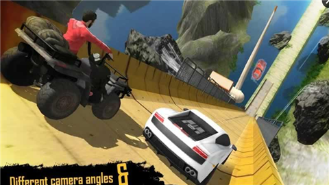 超级坡道冲刺飞车3D手游
