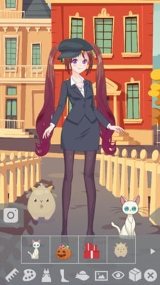 动漫女孩插针手游