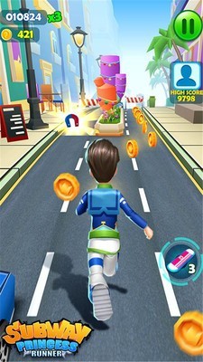 地铁公主赛跑者冲浪手游