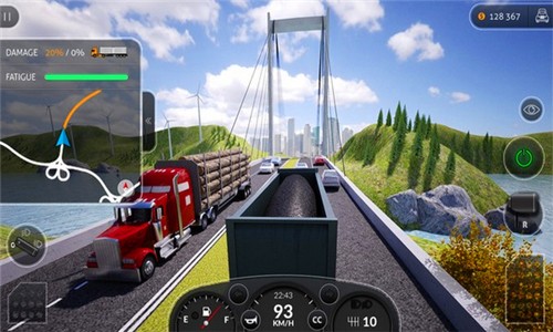 卡车模拟器东部道路手游