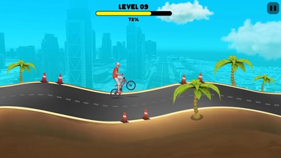 BMX自行车坡道特技手游